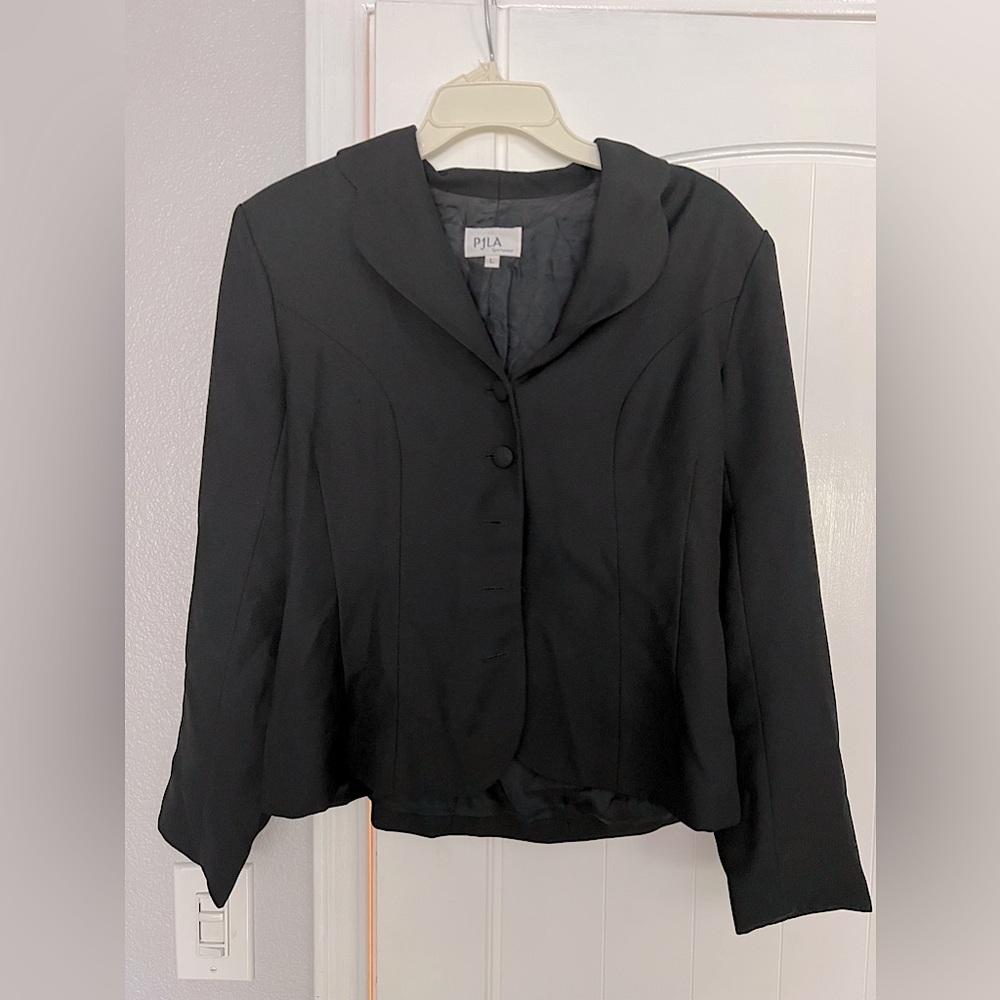 Black work blazer